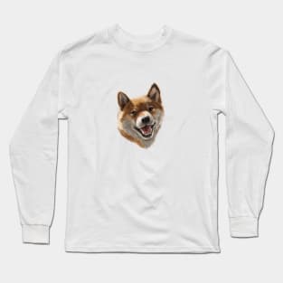 The Japanese Shiba Inu Long Sleeve T-Shirt